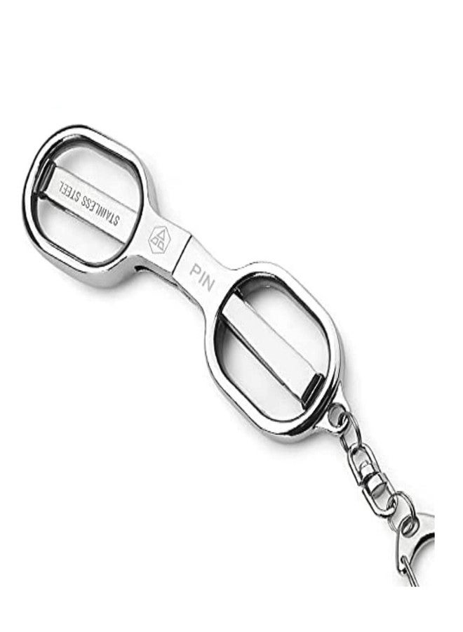 PIN Multipurpose Travel Folding Safety Scissor PIN-5423 (4.2") - Image 3